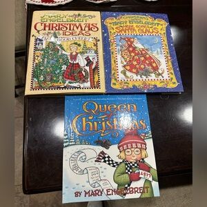 3 Mary Engelbreit 
Queen of Christmas
Here Comes Santa Claus
Christmas Ideas